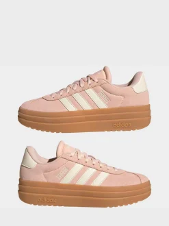 Rose clair - adidas baskets VL Court Bold