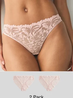 Rose clair - Lot de culottes en dentelle Ultimate Comfort 2