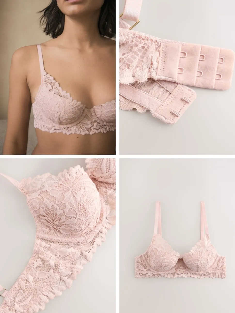 Rose clair - Soutien-gorge Dentelle Ultimate Comfort