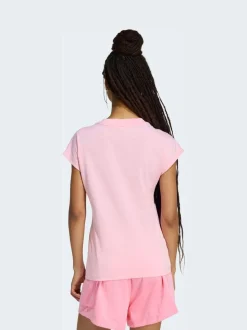 Rose clair - T-shirt adidas Essentials en jersey