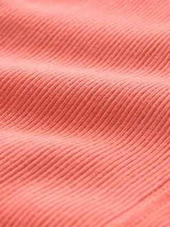 Rose corail - Débardeur cami pointelle