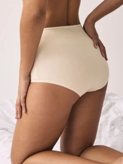 Rose Nude - Culotte en coton riche 5 Pack