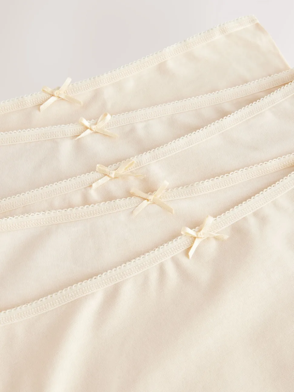 Rose Nude - Culotte en coton riche 5 Pack
