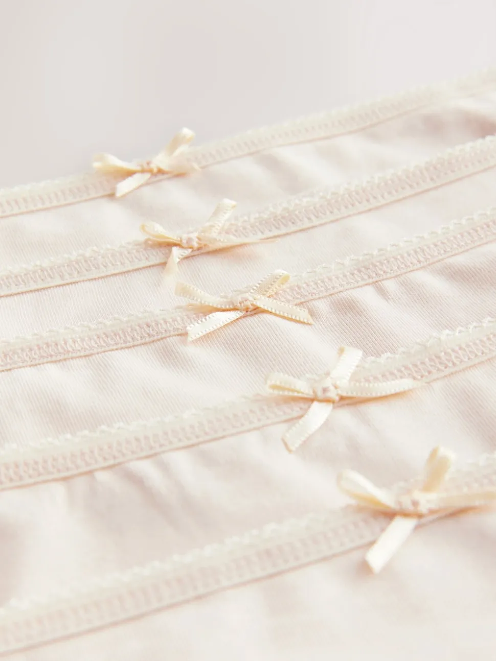 Rose Nude - Culotte en coton riche 5 Pack