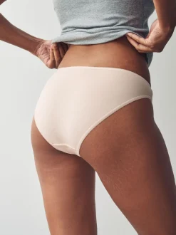Rose Nude - Culotte en coton riche 5 Pack