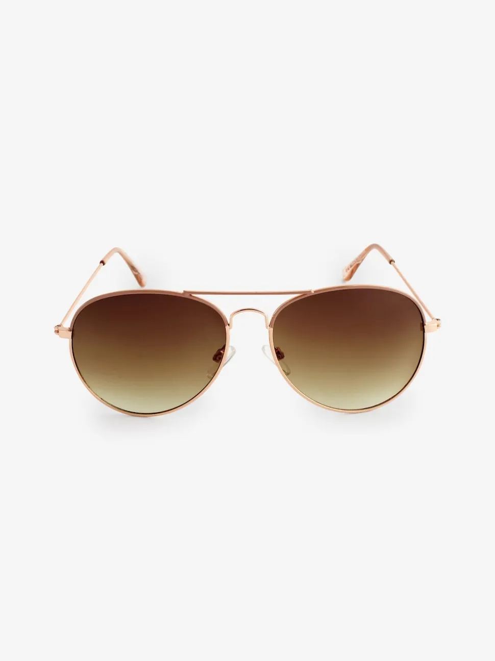 Rose Or - Lunettes de soleil aviateur classiques