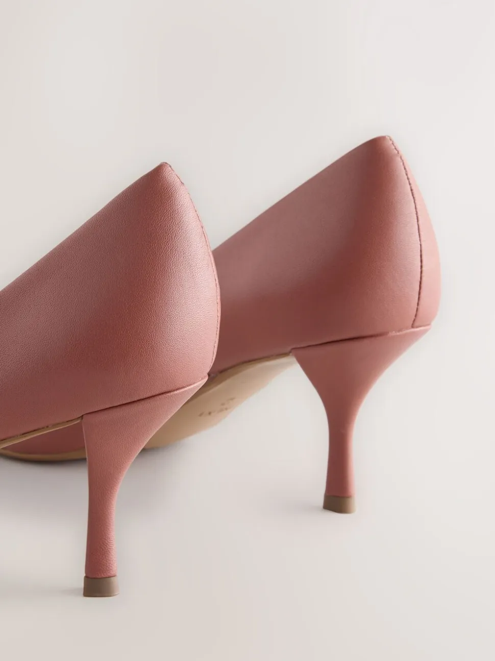 Rose rose - Escarpins Forever Comfort® en cuir à talons et bout pointu