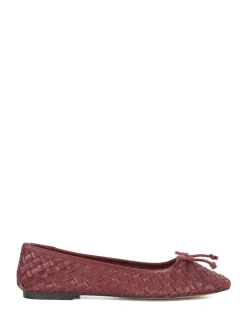 Rouge - Ballerines tissées Dune London Heat