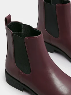 Rouge - Bottines Chelsea Yours Curve