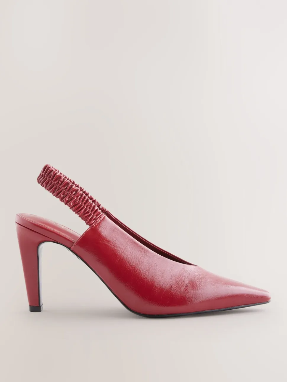 Rouge - Chaussures à talons hauts à bout pointu