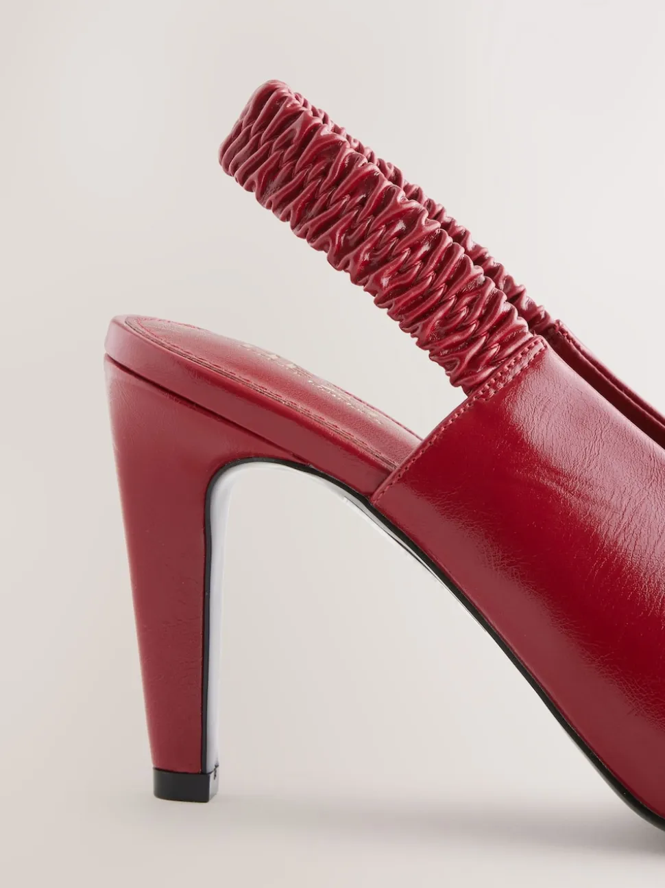 Rouge - Chaussures à talons hauts à bout pointu