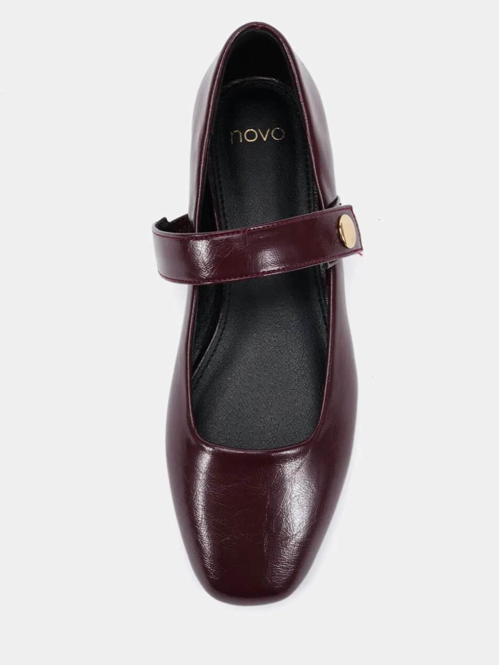 Rouge - Chaussures plates Novo CANDY Mary Jane