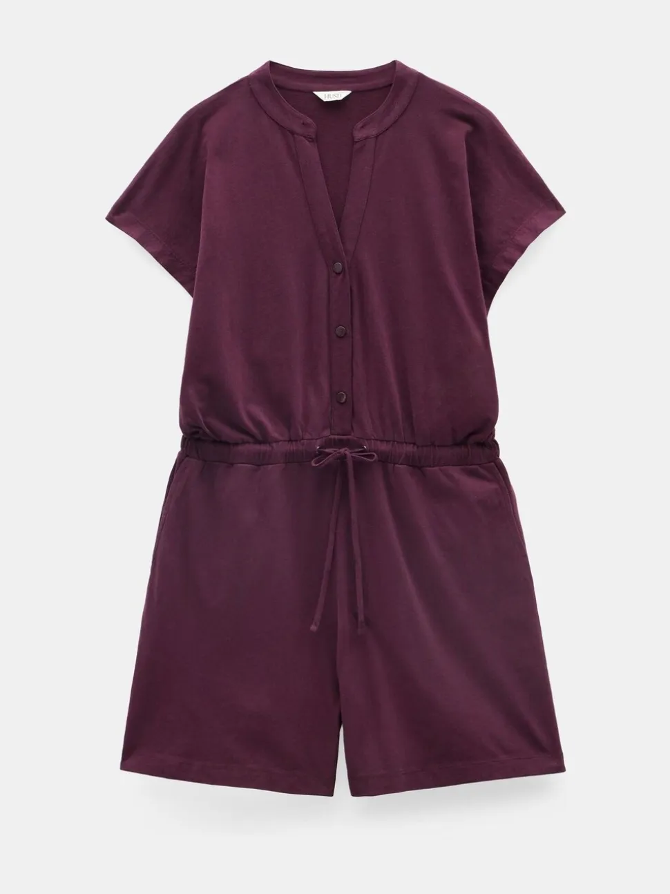 Rouge - Combinaison Hush Kendall en jersey