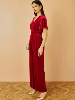 Rouge - Combinaison Yumi Manches Ange