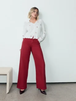 Rouge - Jean large