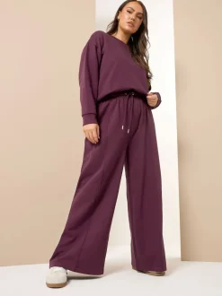 Rouge - Jogging Yours Curve jambes larges
