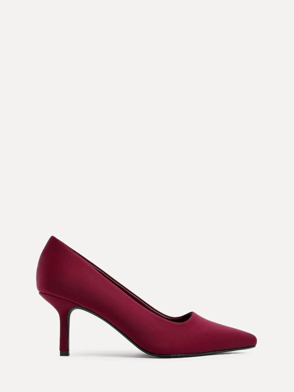 Rouge - Linzi talons aiguilles Coupe large Aim Closed Court