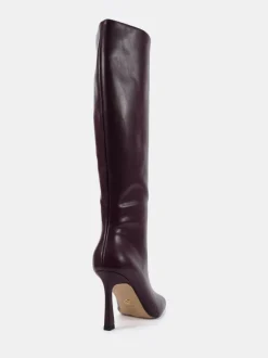 Rouge - Novo Bottes au genou stretch à bout pointu Galaxy pointu