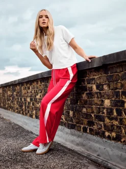 Rouge - Pantalon Long Tall Sally large