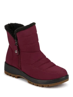 Rouge - Pavers Bottes rembourrées à l'épreuve de la douche