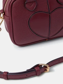 Rouge - Sac à bandoulière Accessorize cœur