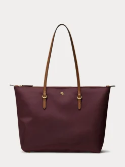 Rouge - Sac fourre-tout Lauren Ralph Lauren Keaton en nylon