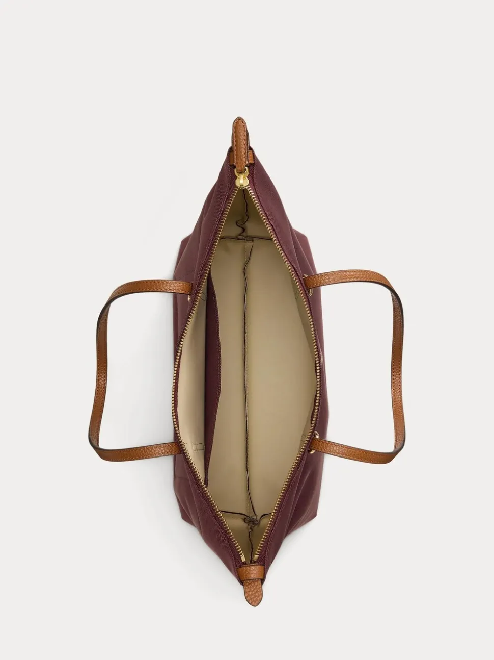 Rouge - Sac fourre-tout Lauren Ralph Lauren Keaton en nylon