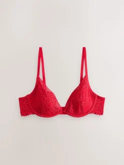 Rouge - Soutien-gorge A-E en dentelle