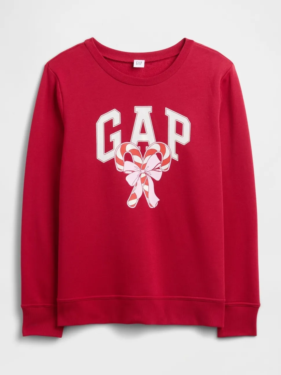 Rouge - Sweat Gap décontracté à logo