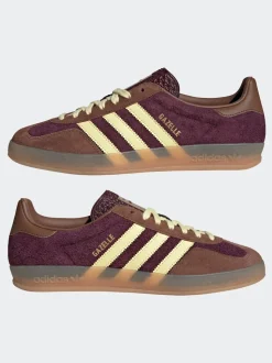 Rouge bordeaux - Baskets adidas Originals Gazelle
