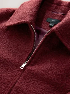 Rouge bordeaux - Blouson aviateur Coatigan