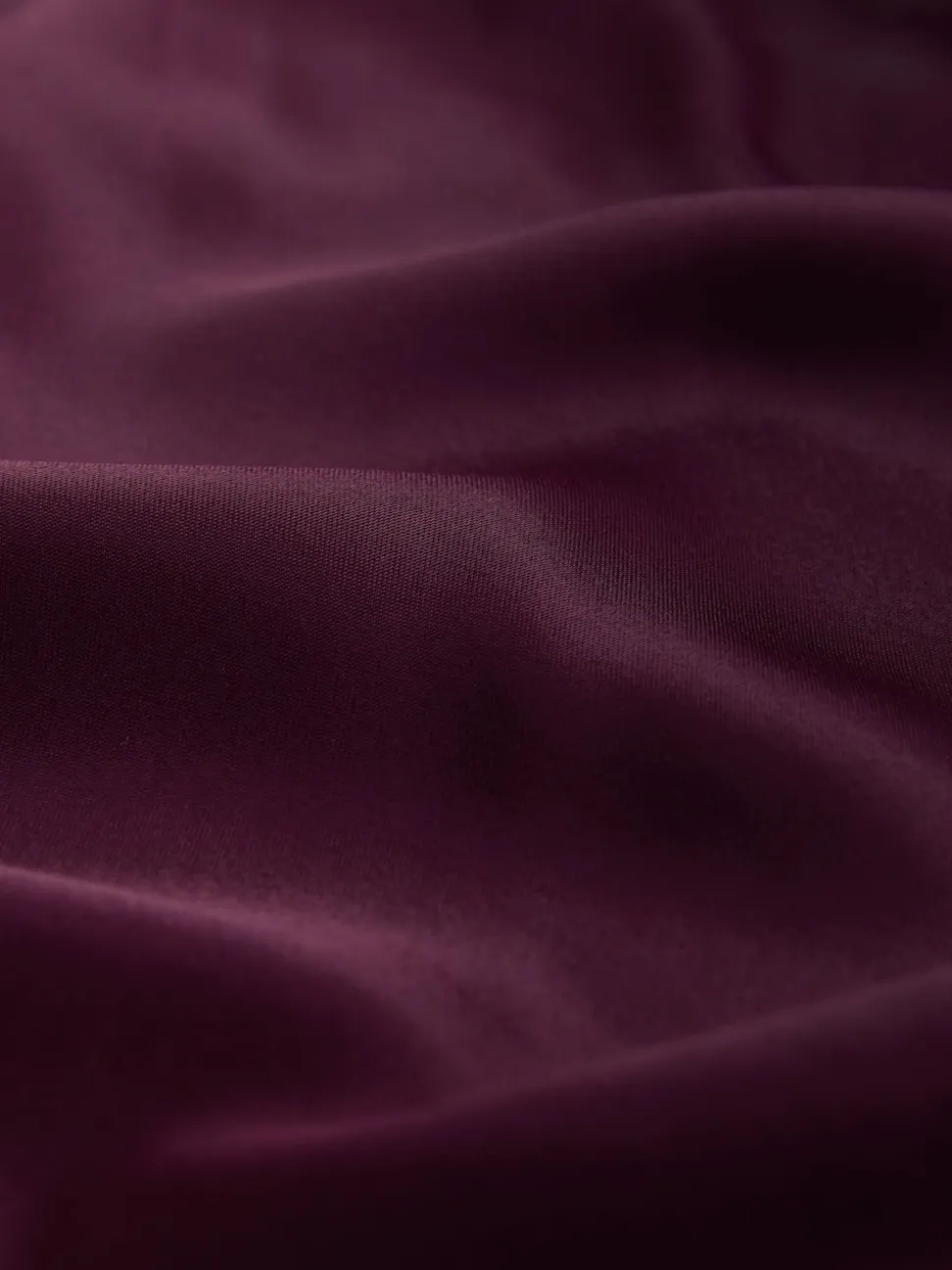 Rouge bordeaux - Jupe Midi Satin