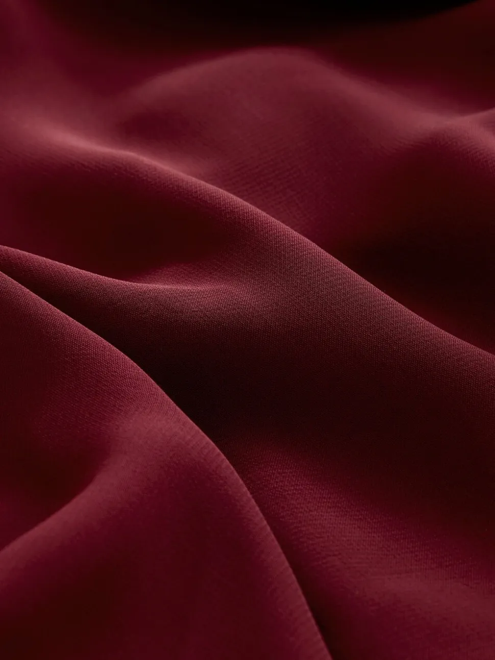 Rouge bordeaux - Jupe mi-longue Another Ordinary à carreaux Godet