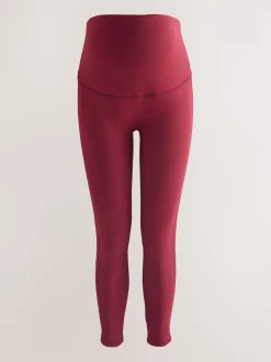 Rouge bordeaux - Leggings de sport de maternité