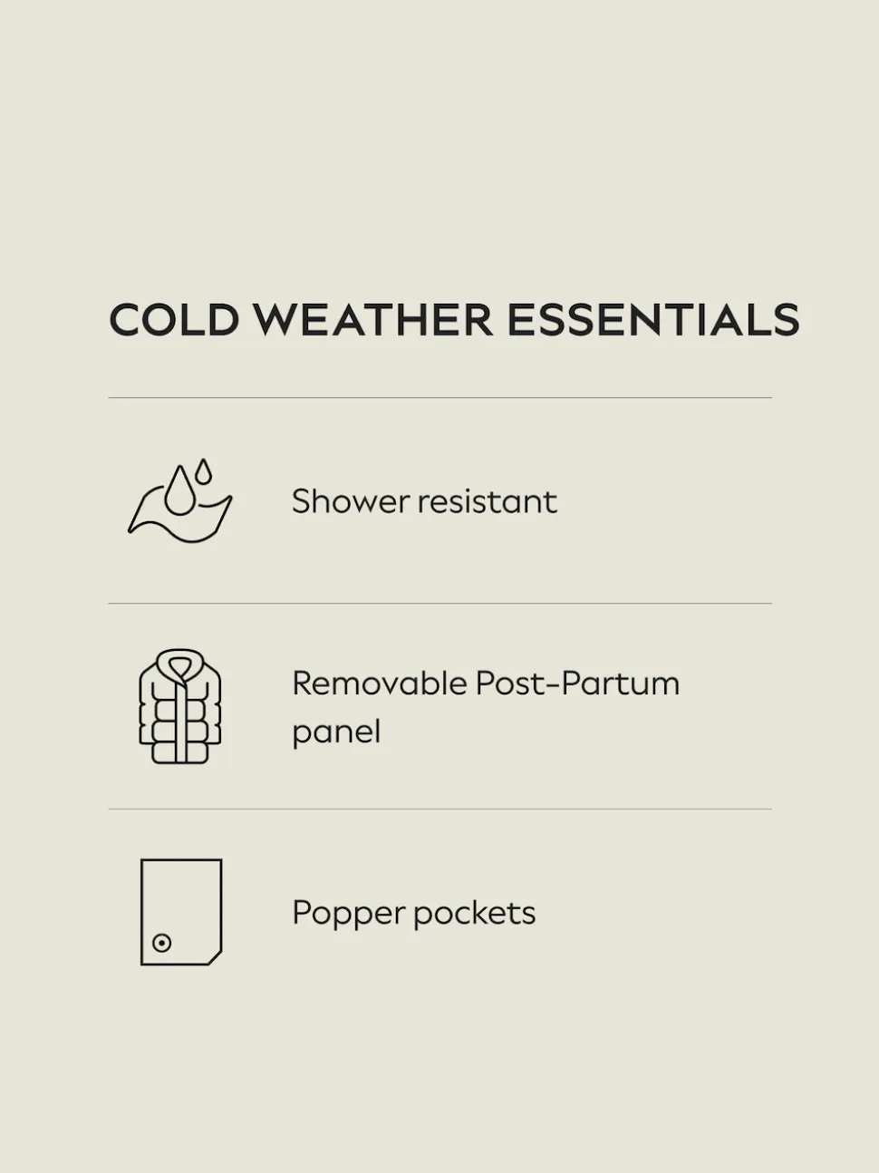 Rouge bordeaux - Manteau de grossesse Résistant à la douche