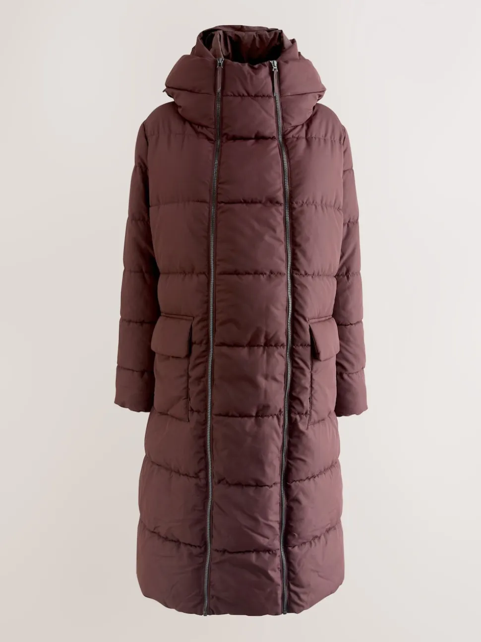 Rouge bordeaux - Manteau de grossesse Résistant à la douche