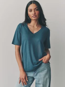 Rouge/bleu sarcelle - Lot de t-shirts manches courtes manches courtes 3
