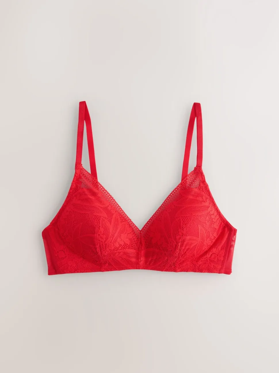 Rouge/crème - Lot de soutiens-gorge-gorge 2 détails en dentelle Ultimate Comfort