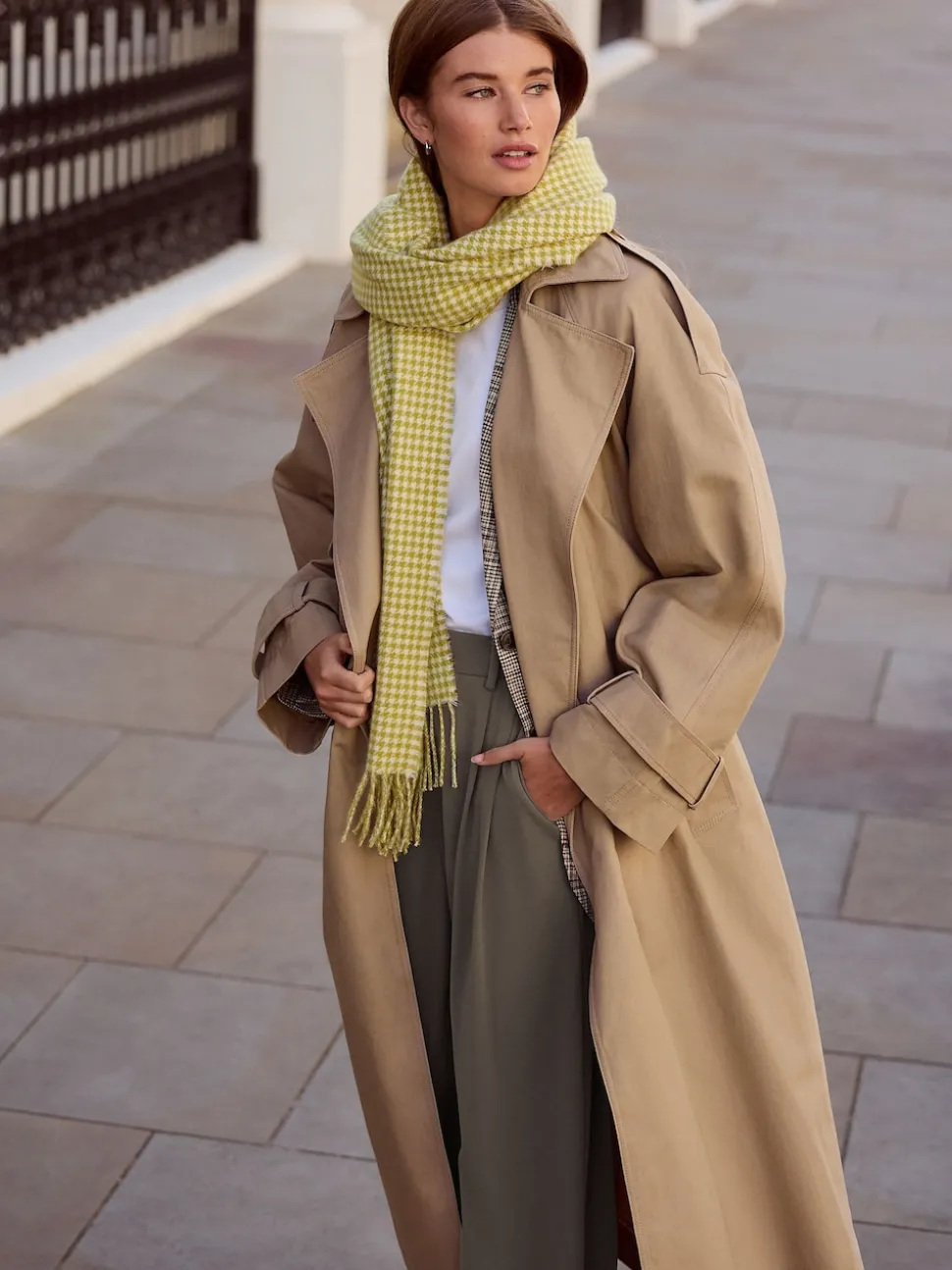 sable - N. Trench-coat haut de gamme