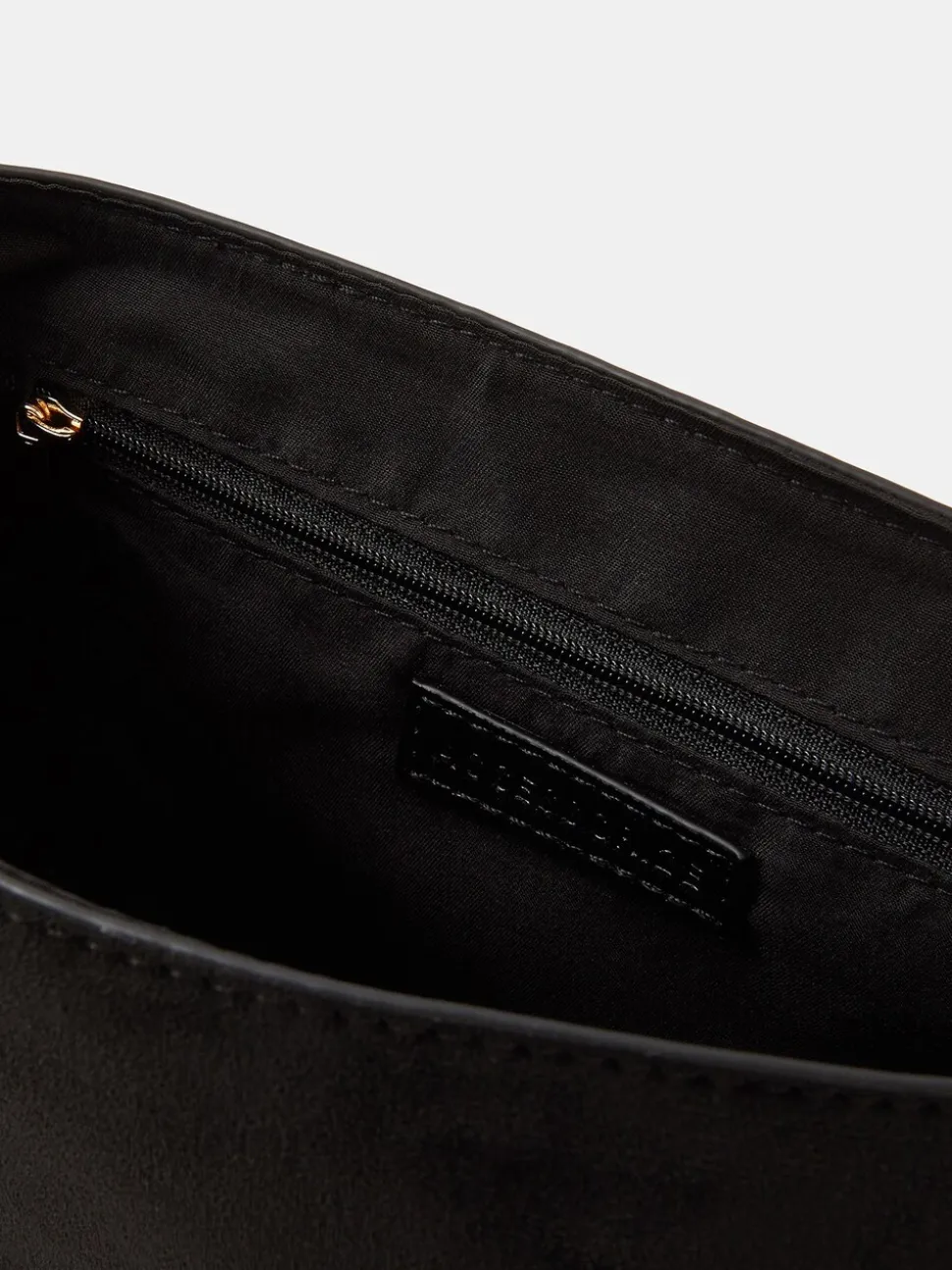 Sac à bandoulière Accessorize à boucle de selle - Noir