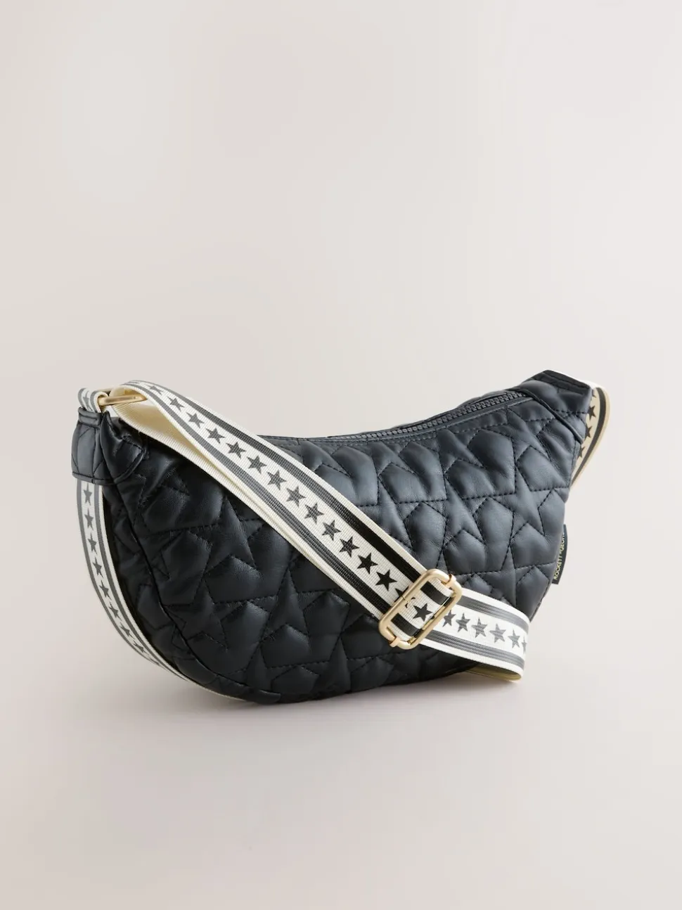 Sac à bandoulière matelassé Rockett St George avec sangle en étoile