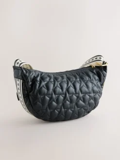 Sac à bandoulière matelassé Rockett St George avec sangle en étoile