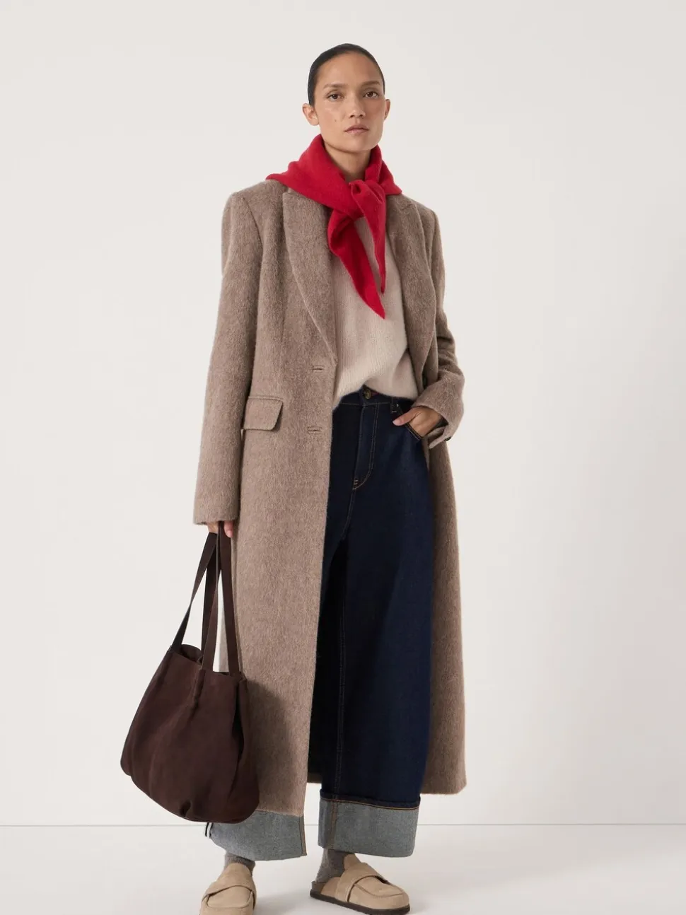 Sac aile en daim Hush