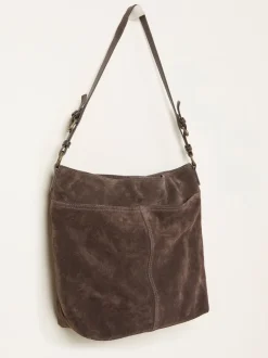 Sac bandoulière FatFace en Daim