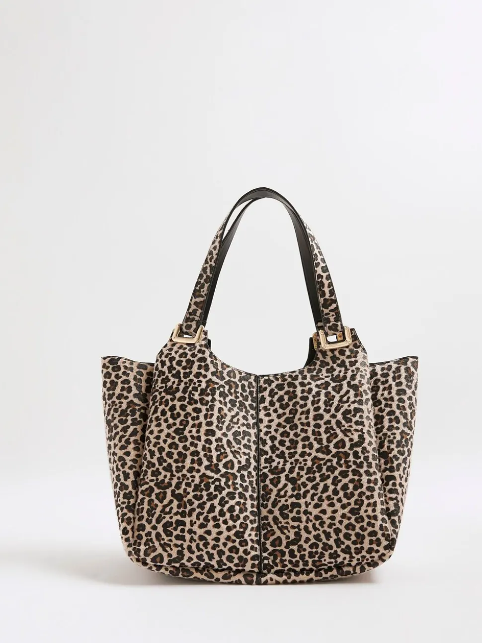Sac fourre-tout souple à ailes River Island imprimé léopard