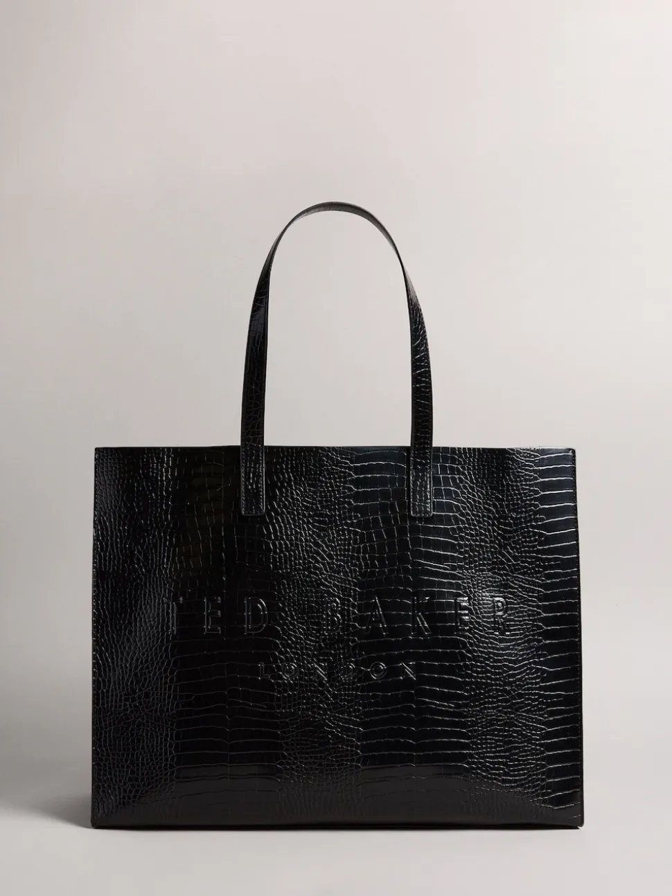 Sac Ted Baker Seacon à petit emblème et motif hachuré