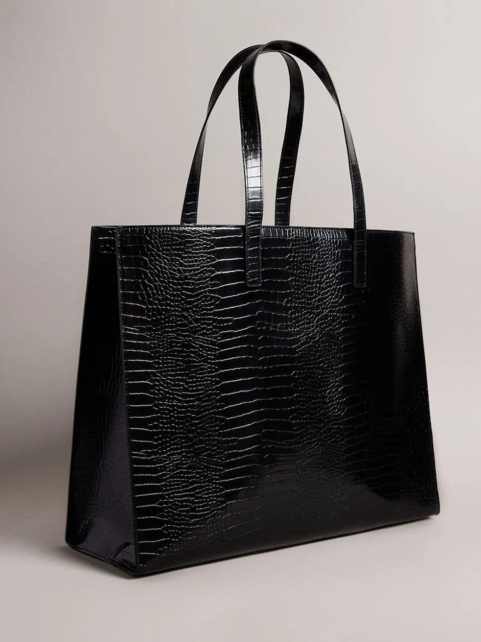 Sac Ted Baker Seacon à petit emblème et motif hachuré
