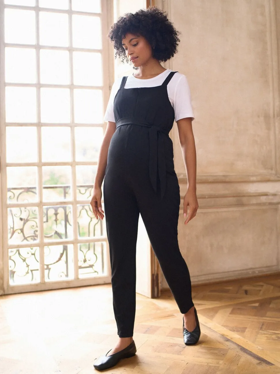 Salopettes de Grossesse et Allaitement Seraphine en jersey