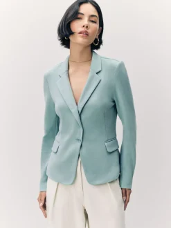 Sarcelle légère - Blazer ajusté Vero Moda