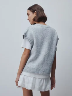 Scène du Swan gris - Débardeur en maille